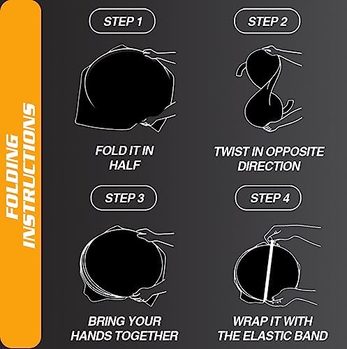 Magnelex Tesla Windshield Sun Shade for Model S 2012-2026 - Reflective Polyester Blocks Heat & Sun, Foldable Car Window Sun Blocker, Mirror Cut-Out, Fade-Resistant Sunshade, Tesla S Accessories - Image 6
