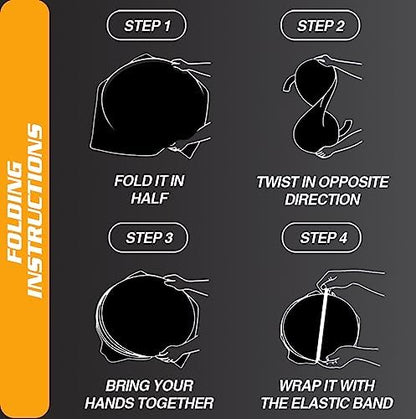 Magnelex Tesla Windshield Sun Shade for Model S 2012-2026 - Reflective Polyester Blocks Heat & Sun, Foldable Car Window Sun Blocker, Mirror Cut-Out, Fade-Resistant Sunshade, Tesla S Accessories - Image 6