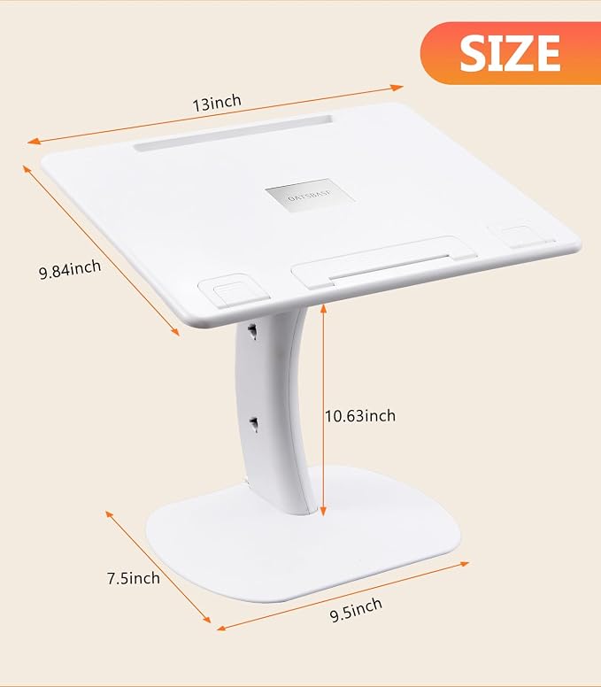 Car Seat Tray Table, Adjustable Travel Tray for Kids/Adults, Car Lap Desk for Laptop Computer Tablet Book, Front Passenger/Rear/Driver Seat Food Eating, Essentials Accessories for Long Trips - Image 2