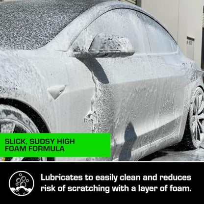 Ceramic Car Shampoo - Slick Car Wash Soap for Ceramic Coatings - pH-Balanced Car Wash Shampoo - Adds Hydrophobic Protection | Enhances Coatings, Waxes or Sealants | Incredible Shine - Image 5
