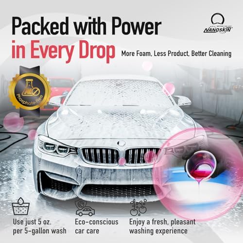 Nanoskin CHERRY SUDS Car Wash Shampoo for Foaming, 16 Oz - Image 3