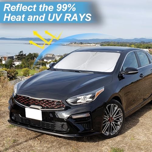 Sunshade Windshield Sun Shade for Kia K5 2021-2026 K900 Stinger Accessories - Image 3