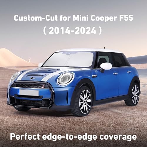 EcoNour Windshield Sunshade Compatible for Mini Cooper F55 2014-2023 2024 - Image 2