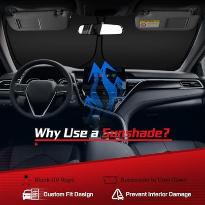 ARISMOTOR Windshield Sun Shade for Nissan Murano 2025-2026 2027 - Image 3