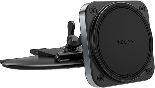 for MagSafe CD Slot Phone Mount 20 N55 Strong Magnets for Secure Hold | Stable CD Phone Holder for Car, Compatible With iPhone 17 16 15 14 13 12 Series & Magsafe Case by 1Zero