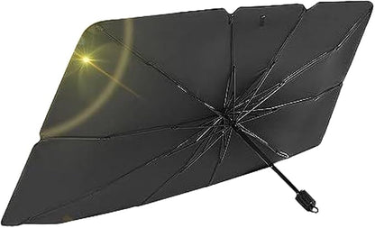 Sedan SUV Car Sun Shade for Windshield, Blocks UV Rays & Sun Heat | 2026 Upgraded, Foldable Windshield Sun Shade, Sun Visor Protector, Keep Car Cool, Easy to Use/Store, 57''x 31'' - Image 4