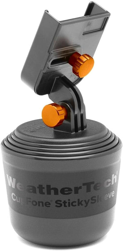 WeatherTech Portable Electronic Device Mount, Orange, Fits Smartphones by WeatherTech
