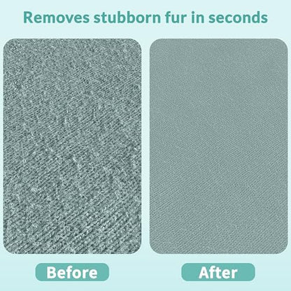 Deep Cleaner Pro Pet Hair Remover 10-Pack Mega Value Set - Carpet Rake & Multi-Surface Scraper for Dog & Cat Hair on Rugs, Couches, Pet Towers, Car Seats, Stairs & Clothing - Reusable Travel-Size - Image 3