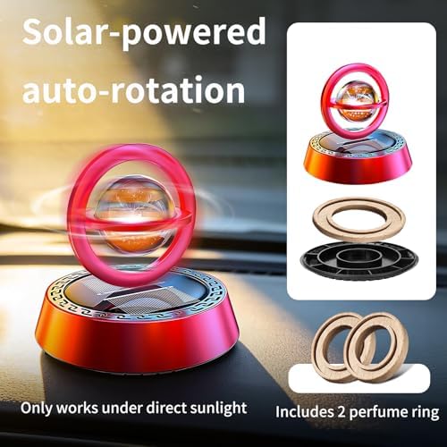 Kwak’s Solar Car Air Freshener Dashboard Decorations Gentle Ocean Scent - Image 4