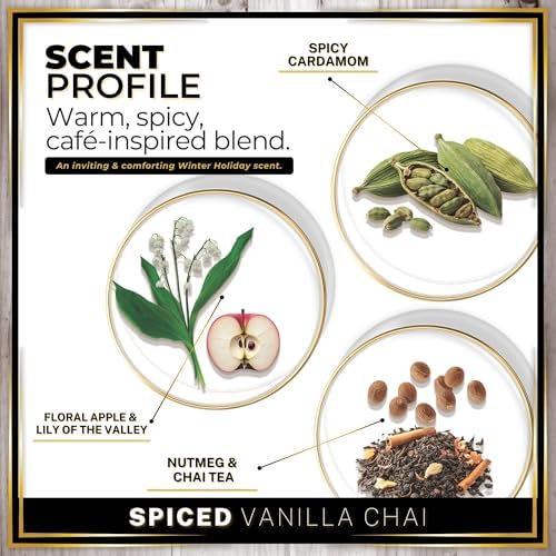 Urban Naturals Car Air Freshener Diffuser 1 Pack, Spiced Vanilla Chai Scent - Image 4