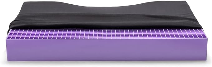 Purple Ultimate Seat Cushion, Large 2.5 Inch Gel Seat Cushion | GelFlex Grid for Office Chair, Gaming, Car - Pressure-Reducing for Long Sitting, Temperature-Neutral, No-Slip - Made in USA by Unknown