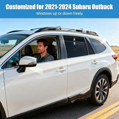 Outback Window Shades 2021-2024, Rear Side Mesh, 2PCS - Image 2
