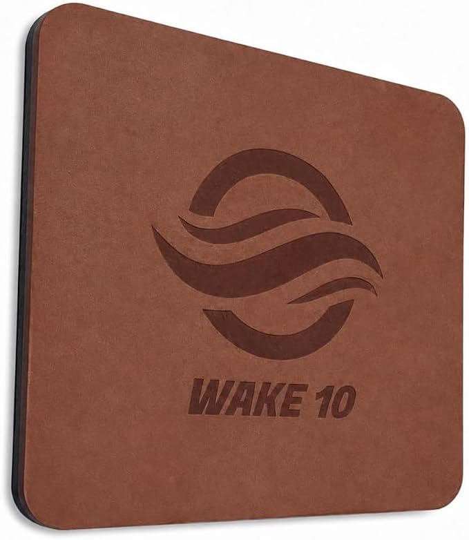 Step Mat - Waterproof Boat Seat Protector - Prevent Rips in Marine Upholstery and Cushions (Tan/Black) by WAKE10