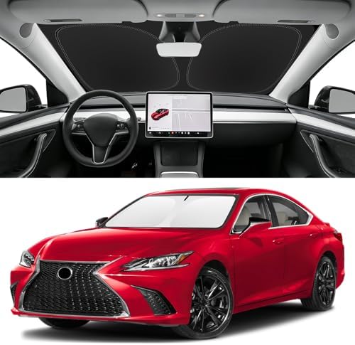 Custom Fit Windshield Sun Shade for Lexus ES 2019-2025 by SLOGENTO