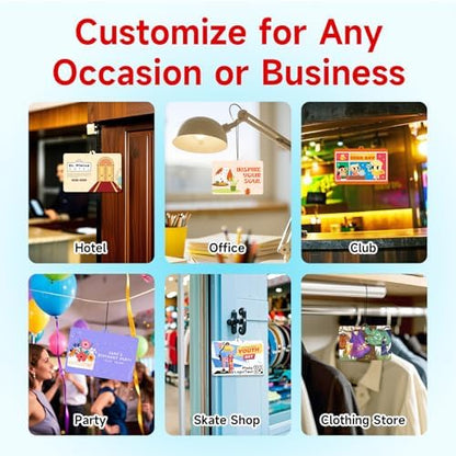Bulk Custom Car Air Fresheners with Logo or QR Code - Image 4