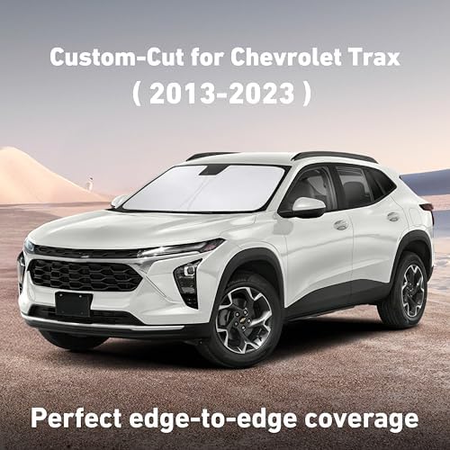 EcoNour Windshield Sunshade Compatible for Chevrolet Trax 2013-2022 2023 - Image 2