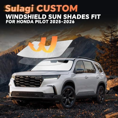 Windshield Sun Shade for Honda Pilot 2025-2026 - Image 6