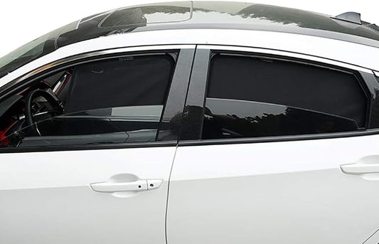 Bwen Magnetic Car Window Sunshade for Toyota Corolla 2014-2019,4pcs | Side Window Cover Shades for Corolla, Custom Fit Car Shades for Side Window for Privacy and Sun Protection for Family Pet - Image 2