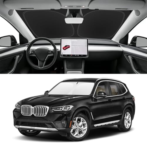 Custom Fit Windshield Sun Shade for BMW X3 2018-2026 by SLOGENTO