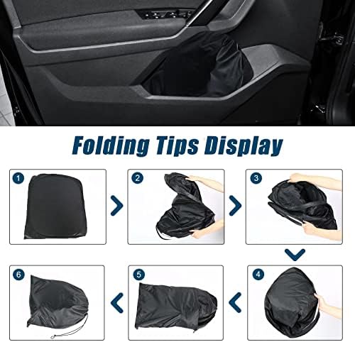 6 Layers Windshield Sun Shade for BMW 3 Series 2020-2024 - Image 5
