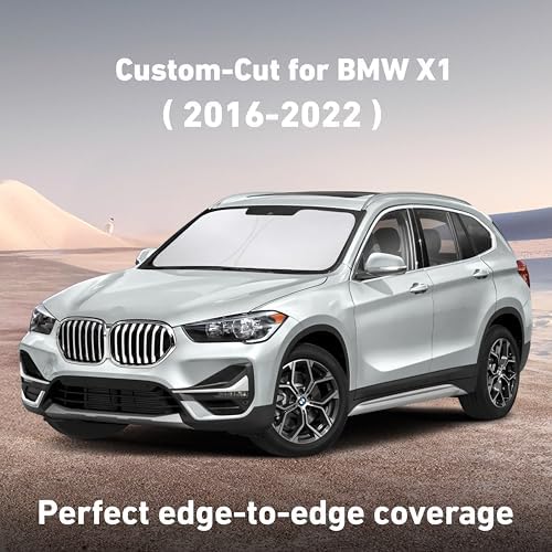 EcoNour Windshield Sunshade Compatible for BMW X1 2016-2020 2021 2022 - Image 2