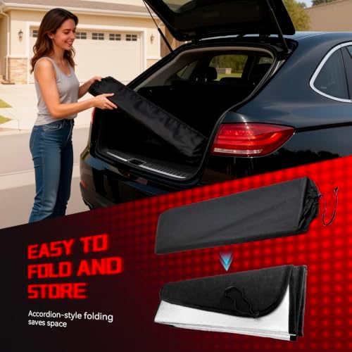 Windshield Sun Shade for Dodge Ram 1500 2019-2026 - Image 6