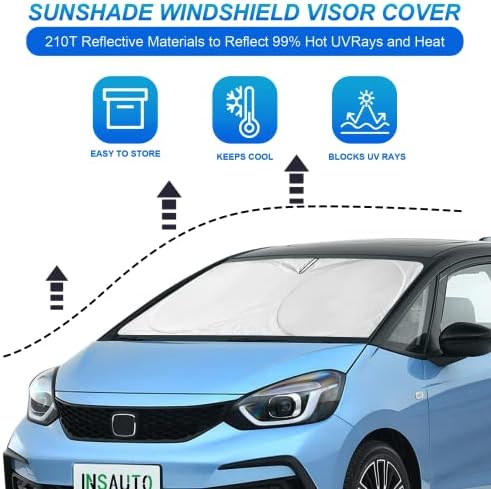 Windshield Sun Shade for Honda CRV 2023-2025 2026 Window Sunshade Sun Visor - Image 5