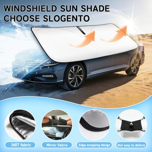 Custom Fit Windshield Sun Shade for Honda Civic 2006-2011 - Image 3