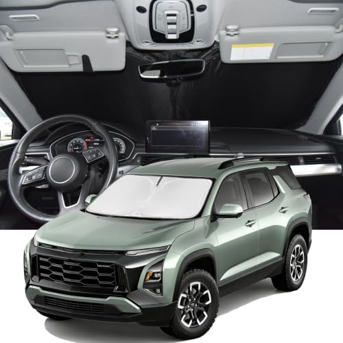 Windshield Sunshade for Chevy Equinox 2025 2026 Sun Shade 4 Layers by ZOIBVCARSUNSHADE