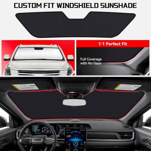 Windshield Sun Shade for Ford F150 F-150 2015-2020 - Image 2