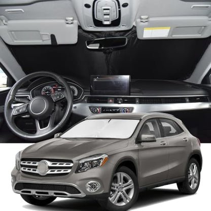 Windshield Sunshade for 2015-2020 Mercedes Benz GLA 180 200 220 250 by ZOIBVCARSUNSHADE