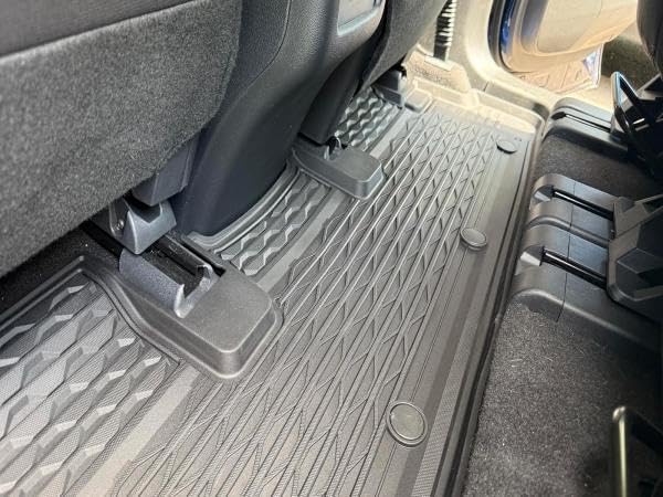 3W Floor Mats for Nissan Pathfinder 8seats 2022-2026,Infiniti QX60 7seats | Heavy Duty Mats, Non-Slip, Safety Comes First, All Weather, Waterproof Protection, TPE All Weather - Image 9