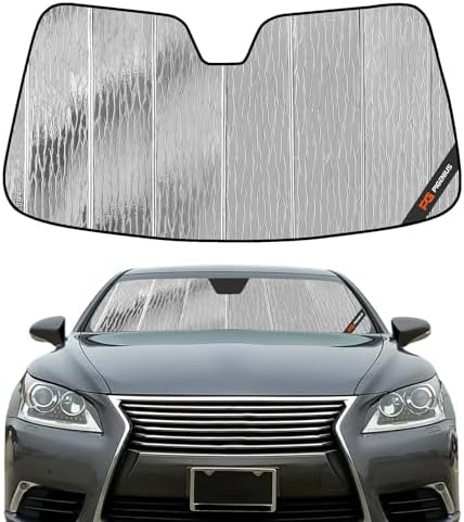 Pigenius Windshield Sun Shade for Lexus LS 2013-2017 Front Window Sunshade - AstraGuard by Pigenius