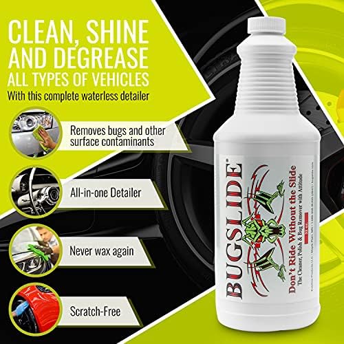 BugSlide 32 Oz Cleaner Refill for Spray Bottles & Travel Kits, All Surfaces - Image 3