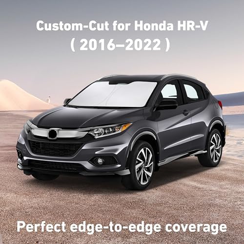 EcoNour Windshield Sunshade Compatible for Honda HRV 2016-2020 2021 2022 - Image 2