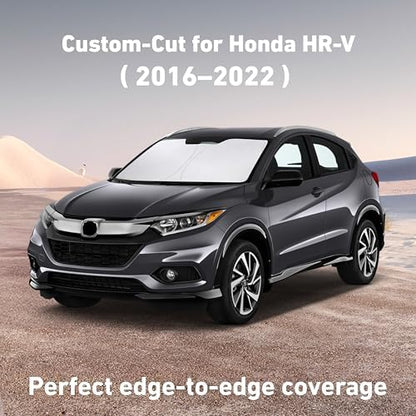 EcoNour Windshield Sunshade Compatible for Honda HRV 2016-2020 2021 2022 - Image 2