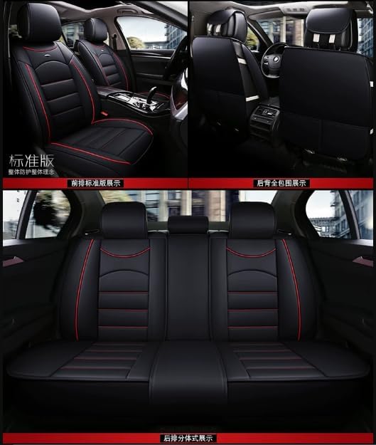 for car seat Covers Non-Slip （E.g, for Tesl,for Mercedes-Benz,for BMW,for Audi, for Ford, for Honda, for Nissan,for Toyota,for Chevrolet,for Jeep.. (Black) - Image 4