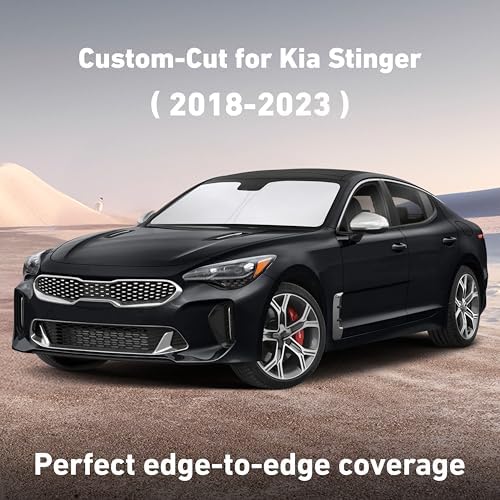 EcoNour Windshield Sunshade Compatible for Kia Stringer 2018-2021 2022 2023 - Image 2