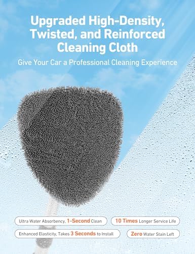 AstroAI 32" Ultra-Long Windshield Cleaner Tool & Car Interior Detailing Kit - Image 4