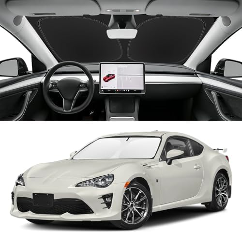 Custom Fit Windshield Sun Shade for Toyota GR86 2022-2026 by SLOGENTO