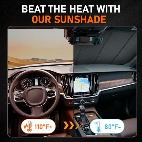 Custom Fit 2023-2026 RX Windshield Sun Shade for Lexus RX 2023 2024 2025 2026 Automotive Car Front Window Sunscreen Sunshade - Image 5
