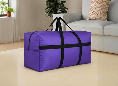 DoYiKe Storage Duffle Bag, Duffel Bag for Travel Purple 60L - Image 8