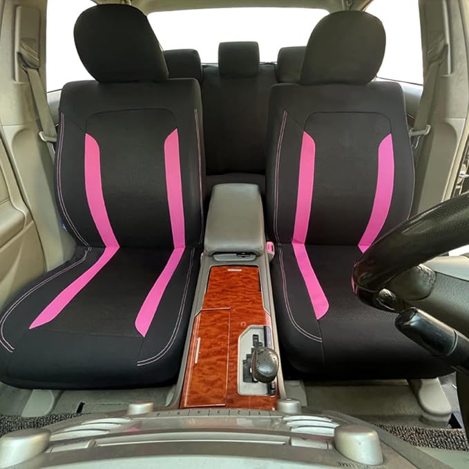 Bittwee Car Front Seat Covers, Breathable Automotive Front Seat Headrest Covers, Waterproof Comfortable Vehicle Seat Headrest Protection Accessories, Universal for RV, SUV, Truck - Image 6