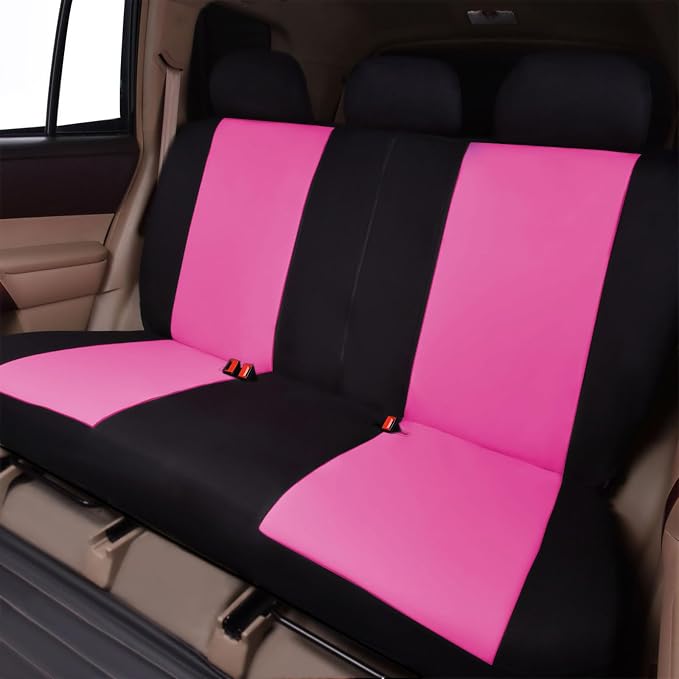 Flying Banner Car Seat Covers Front Seats Rear Bench Polyester car seat Protectors Easy installations Rear Bench Split Classic Man Lady Truck - Image 8