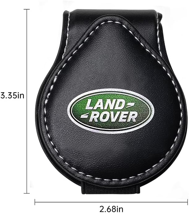 Car Sunglasses Holder for Land Rover Discovery Range Rover Sport Defender Land Cruiser LR2 3 4, Glasses Holder for Cars,Car Visor Sunglasses Clip,Clip-on Car Glasses Holder Black - Image 4