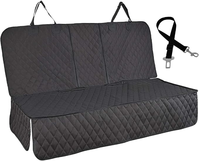 Honest Dog Car Seat Covers, Dog seat Cover with Side Flap for Cars, Trucks, and Suv's - Waterproof & Nonslip Pet Seat Cover for Backseat by HONESTOUTFITTERS