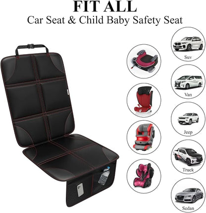 Meolsaek Car Seat Protector, Non-Slip Backing Will Not Leave Imprint | Waterproof Thicker Car Seat Cover for SUV, Sedan, Truck, Leather Car Seat Cushion - Image 5