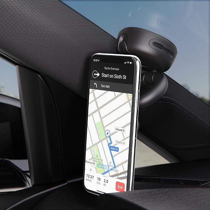 PopSockets Car Vent Phone Mount- White | Air Vent Clip, Compatible with PopSockets, Hands-Free, White - Image 6