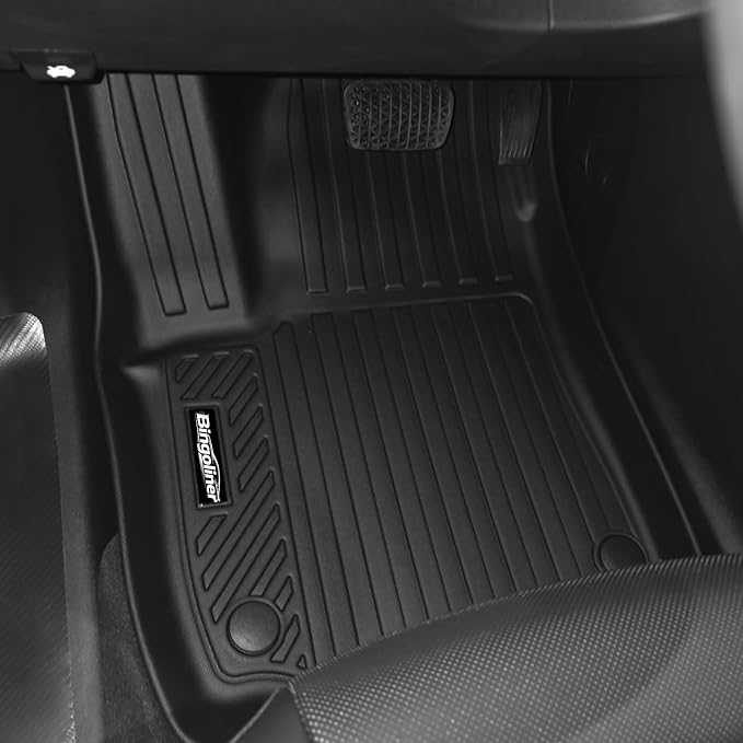 Floor Mats for 2014-2017 Jeep Wrangler JK 4-Door Accessories | (Not for JL or 4XE or 2 Door) Trunk Mat & Backrest Mats & Door Sill Guard All Weather TPE Interior Floor Liners - Image 4
