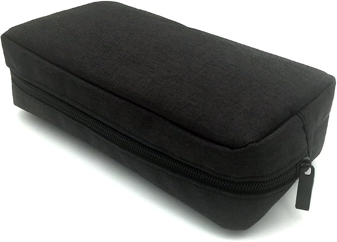 Universal Electronics/Accessories Soft Carrying Case Bag, Durable & Light-weight,Suitable for Out-going, Business, Travel and Cosmetics Kit (Big-Black) - Image 6